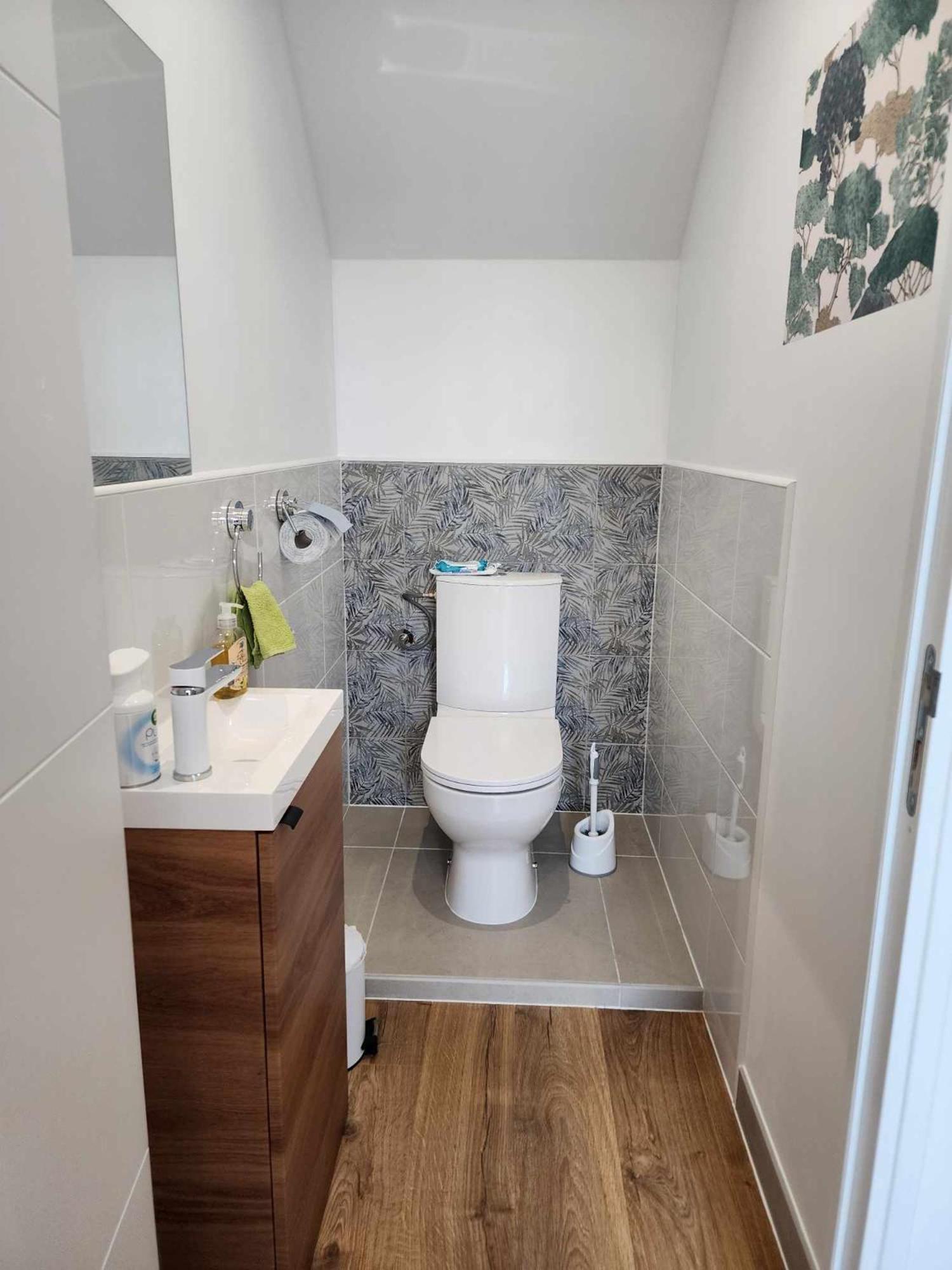 Chambre, Salle De Bain, Toilette, Salon Privatif Sainte-Marie-du-Mont  Exteriör bild